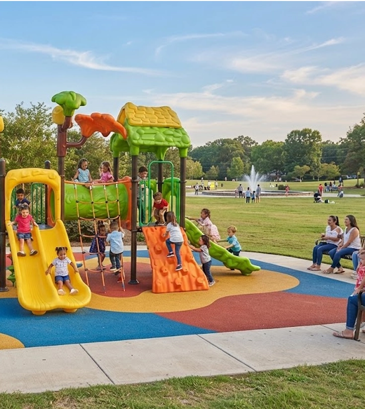 instalacion de juegos en parques